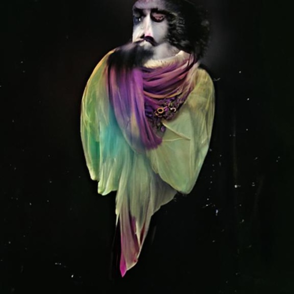 Substantial Sterling, Amethyst & Amazonite Pendant & my AI ART WORK based on it. - Picture 3 of 7